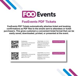 FooEvents PDF Tickets